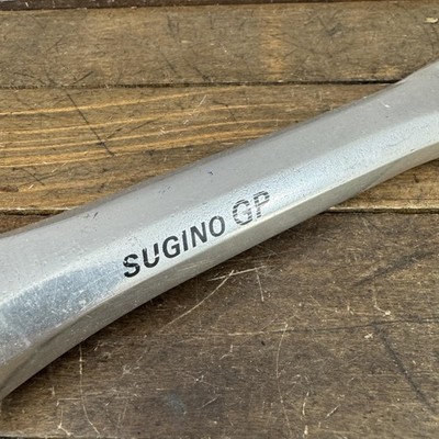 Vintage Sugino GP Crank Arm LEFT 170mm Square Taper Silver Japan