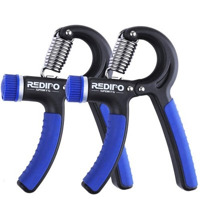 Hand Grip Strengthener - 2 Pack Forearm Exerciser Adjustable Resistance 20-90...
