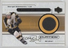 1999-00 Upper Deck Ovation A Piece of History Sergei Samsonov #POH-SS 03uh