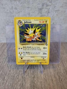 1999 Jolteon Jungle 4/64 Pokemon Card Holo Rare LP