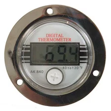 Zoro Select 1Epf3 Digital Panel Mount, Ntc, -40 To 120, Height: 2 In