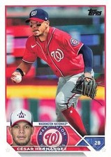 2023 Topps #244 Cesar Hernandez