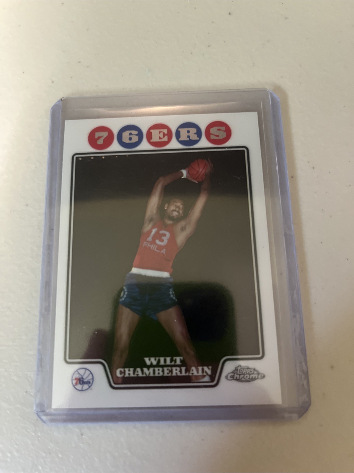 2008-09 Topps Chrome - Wilt Chamberlain #178 Refractor