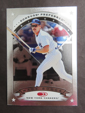1997 Donruss Preferred - Silver, Wade Boggs #54...Near Mint / Mint