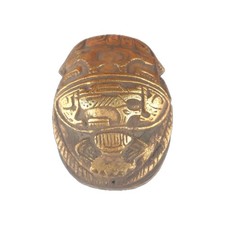 UNIQUE ANCIENT EGYPTIAN Pharaonic Statue Stone Scarab Beetle Magic Sculpture 