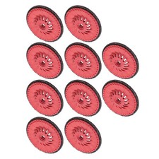 For Angle Grinder 10Pcs 4-1/2"  7/8" 80 Grit T29 Flap Sanding Disc Ceramic