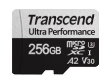 Transcend TS256GUSD340S 256GB MicroSDXC Class 10 UHS-I 160MB/s 125MB/s U3