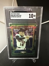 Andy Van Slyke 1994 Topps Finest Superstar Sampler SGC 10 Gem Mint