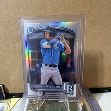 Topps Bowman Draft Chrome Refractor Theo Gillen BDC-121 Tampa Bay Rays 2025