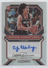 2020-21 Panini Prizm Rookie Signatures Silver Prizm CJ Elleby #RS-CJE Auto 0b4t
