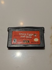 Thumbnail of ebay&reg; auction 358151672055 | Dr Seuss’ Green Eggs and Ham (Nintendo GameBoy Advance GBA) - Authentic - Tested