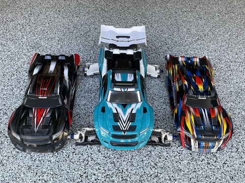 Traxxas Sledge RTR 6S 4WD Electric Brushless 1/8 Monster Custom W/ Hop Ups - Picture 8 of 19