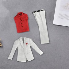 Puppenkleidung mit m&auml;nnlichen Figuren im Ma&szlig;stab 1:6 Ganzanzug Puppenkleidung