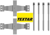 Textar 82557500 ZubehöRsatz FüR Scheibenbremsbelag ZubehöRsatz FüR Tesla