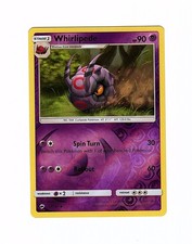 Whirlipede 57/147 Sm-Burning Shadows Reverse Holo - Pokemon Card LP