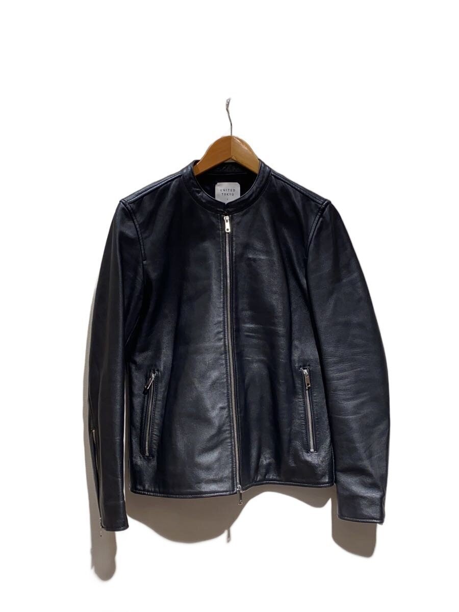 United Tokyo Leather Jacket Blouson/1/Sheep Leather/Blk/408352007 3407