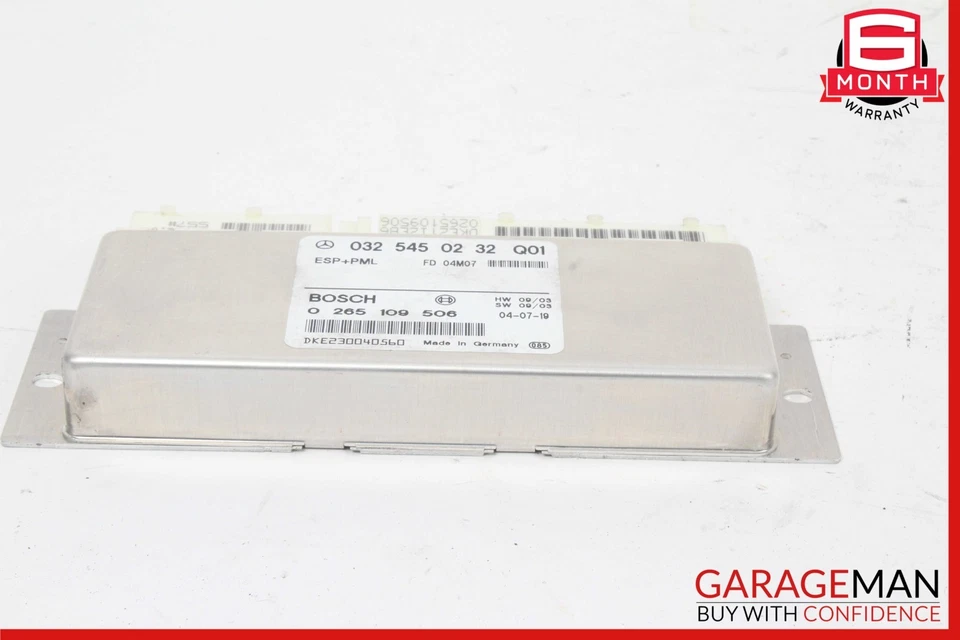 04-05 Unidad de módulo de control de estabilidad ABS ESP Mercedes Benz W211 E500 OEM Foto 2 de 4