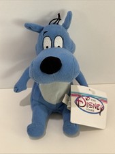 Disney Store Porkchop Plush Doug Cartoon Dog Beanbag 8  w/ Tag