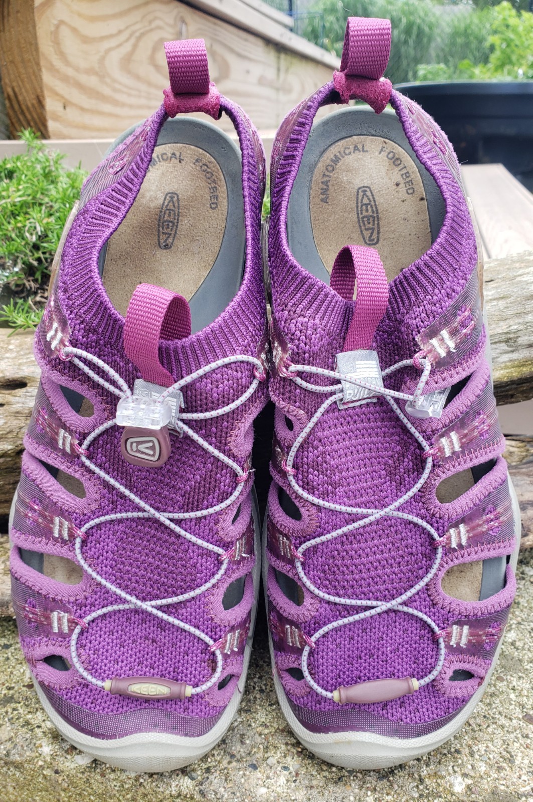 Keen sandali da trekking outdoor scarpe impermeabili donna 9 viola grigio 010917 flex