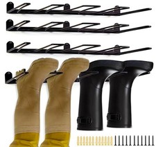 Boot Rack - 8 PairsWader Hangers Wall Mount Sturdy Heavy Duty Boot Hangers Bo...