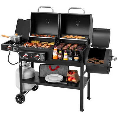 #ad Royal Gourmet 2 Burner Gas and Charcoal Combo Grill $339.99