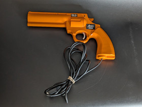 Lethal Enforcers Sega CD w/ Konami Justifier & American Laser Games Light Guns