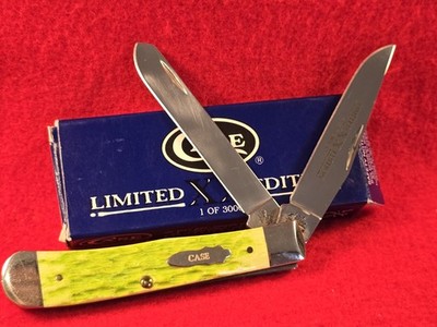 Limited Etd Case Trapper 6254 SS Key Lime Green Trapper 1 Of 3000 Bomb Shield