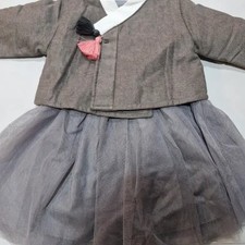 Girls Hanbok Style Tutu Skirt Set 10-12kg Nearly New