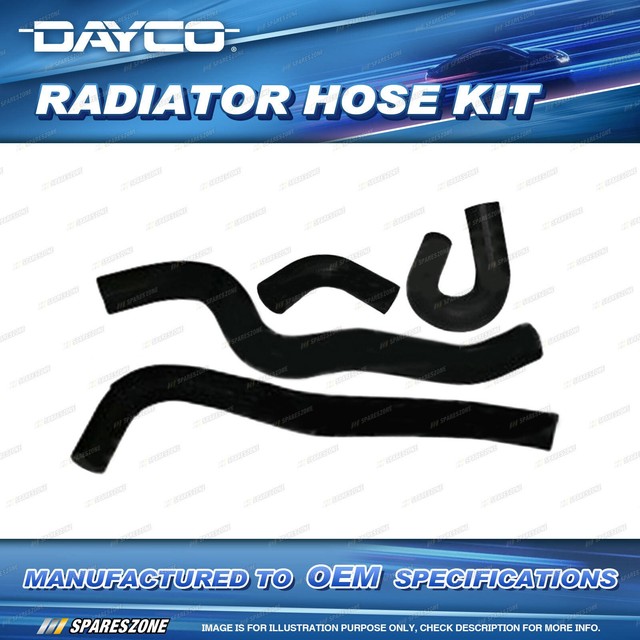 Dayco Radiator Hose Kit for Mazda 3 BK SP23 2.0L 2.3L DOHC MPFI 2004-2009