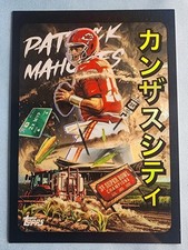 2025 Topps Chrome Football Patrick Mahomes II Kaiju SSP Kansas City Chiefs