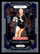 Prizm Monopoly 2024 WNBA Basketball Card #37 Sophie Cunningham Phoenix Mercury