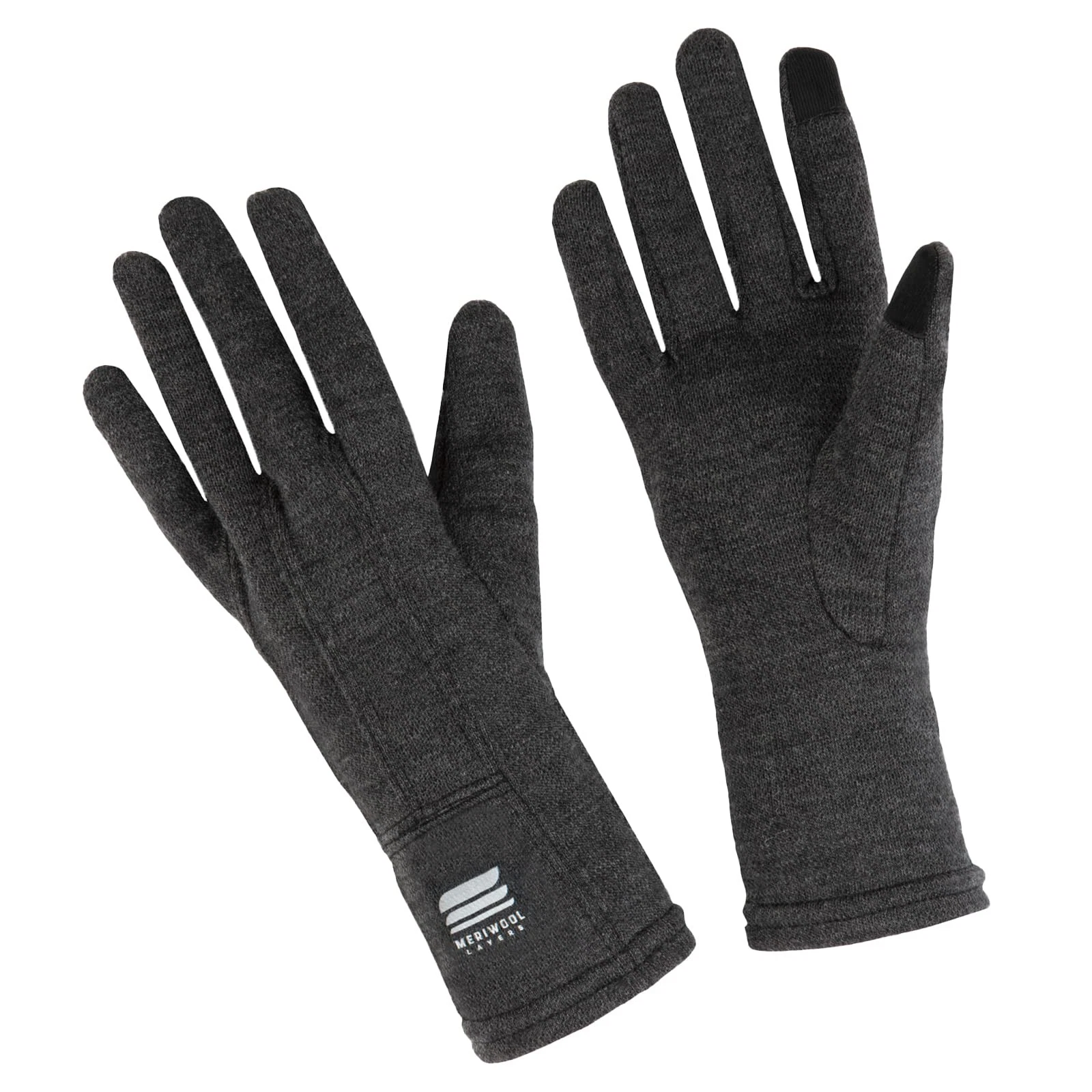 Merino Wool Touch Screen Glove Liners for Men and Women Large, Charcoal Grey
Opens in a new window o