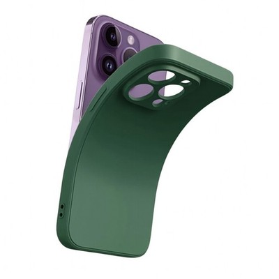 FÜR OPPO A6  - TINT Schutz Hülle Handy Tasche Cover Etui Back Case DUNKEL GRÜN