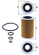 KNECHT Ölfilter OX 260D für MERCEDES-BENZ