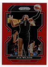 2022 Panini Prizm WNBA Red Prizm /199 A'ja Wilson #39 b5f