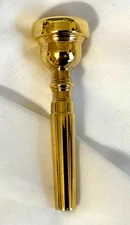 BACH 3C 90s Trumpet mthp 27 throat GOLD PLATE