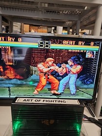 Art of Fighting Neo Geo MVS SNK 100% Authentic Tested SECURITY SEAL US SELLER #2