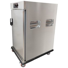 5-Layer Stainless Steel Commercial Food Warmer Cabinet 220V 21.3x26x37.4in Inner