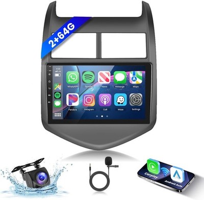 64G Android 15 For Chevrolet Aveo Chevy Sonic 2012-2016 CarPlay Car Stereo Radio
