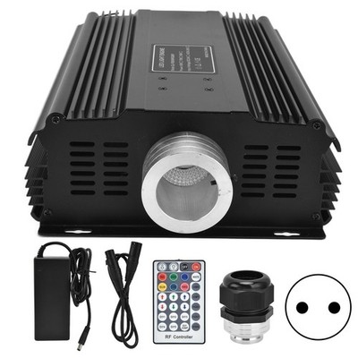 90W LED Fiber Optic Lights Device RGB+W Fiber Optic Driver With 28Key Remote