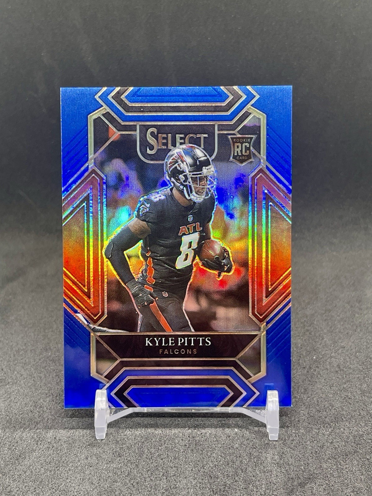 2021 Panini Select - Club Level Kyle Pitts #246 Blue Prizm /99 (RC)