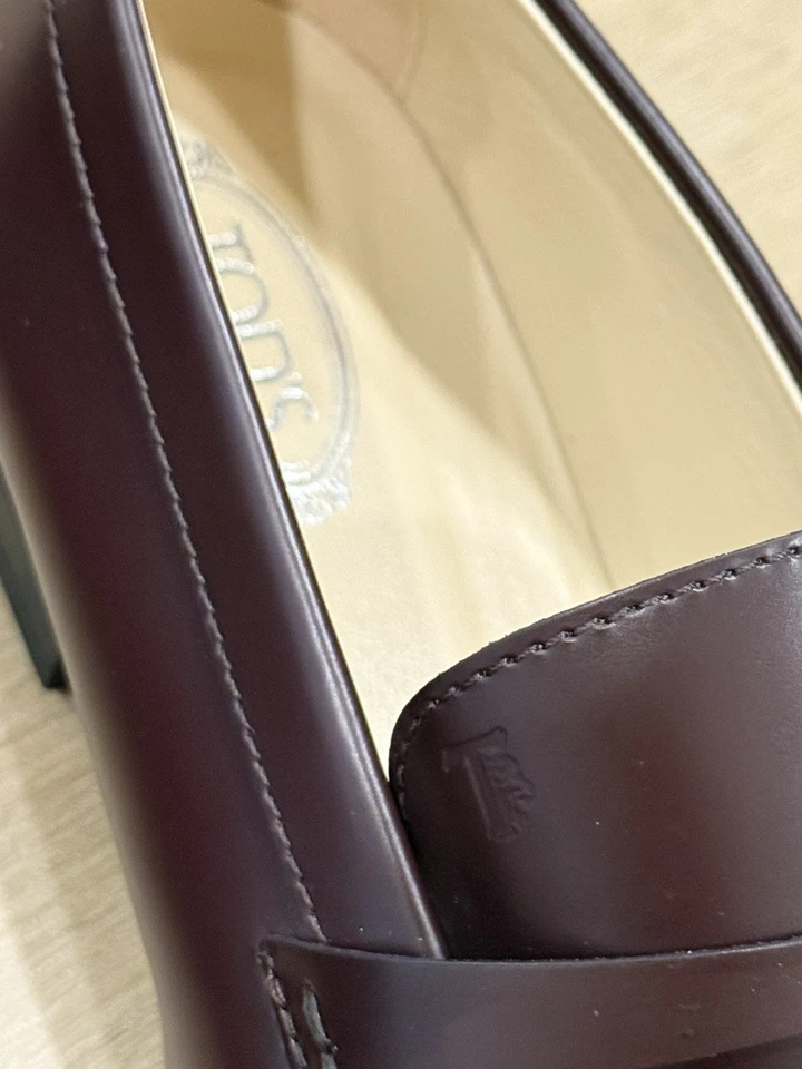 Mocasines TOD’S Penny en piel de becerro para mujer talla 37 1/2 Foto 2 de 3