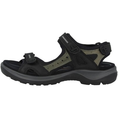 ECCO OFFROAD TREKKING SANDAL YUCATAN W BLACK BLACK MOLE EU 36 UK 3.5-4 US5-5.5