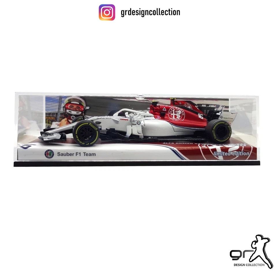 Charles Leclerc - Alfa Romeo Sauber C37 - F1 GP 2018 / IXO - Altaya / 1:43 - Immagine 2 di 4