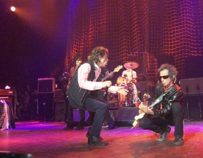 Mick Jagger Keith Richards from The Rolling Stones perform stage a- Old Photo 1