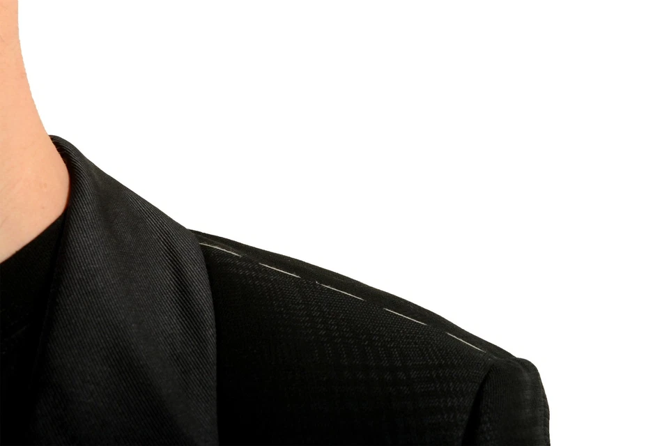 Hugo Boss Men's "T-Herve1" Slim Fit Silk Wool Tuxedo Style Blazer US 38R IT 48R - Image 4 of 4