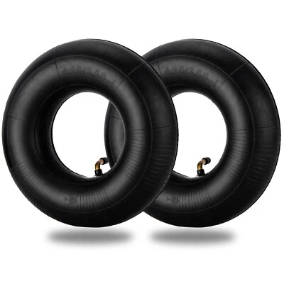 SPORTYOUTH 2x Schlauch 4.10-4 / 3.50-4 Schubkarren Sackkarre Reifenschlauch Ersatzschlauch