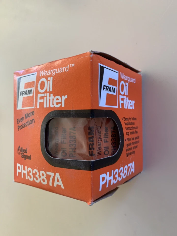 Filtro de aceite de motor FRAM PH3387A nuevo sellado manejo el mismo día y rápido USPS Foto 3 de 4