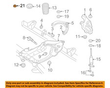 CHRYSLER OEM 00-23 1500 Classic Suspension Components-Shock Nut 6503029