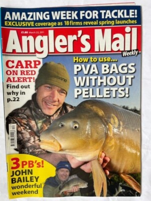 ANGLERS POST - 22. MÄRZ 2011 - PVA TASCHEN OHNE PELLETS - KARPFEN AUF ROT WARNUNG